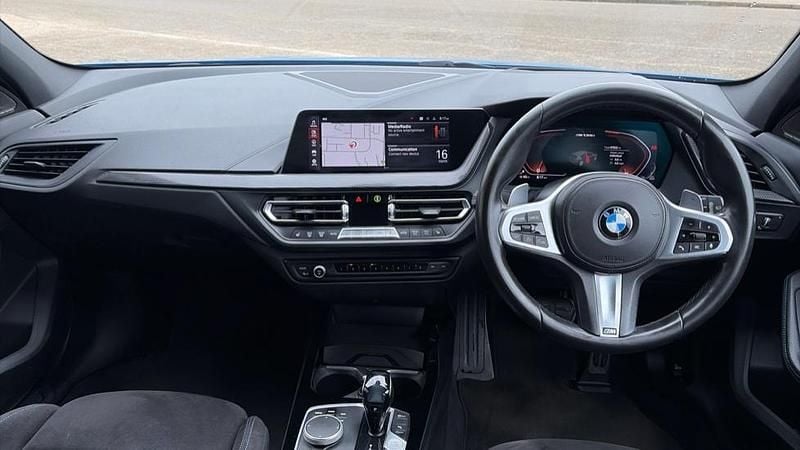Used BMW M135 M Sport 302 HP (222 kW) 2020 Blue Hatchback