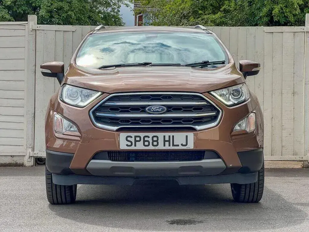 Used Ford Ecosport Titanium 125 HP (91 kW) 2018 Brown SUV