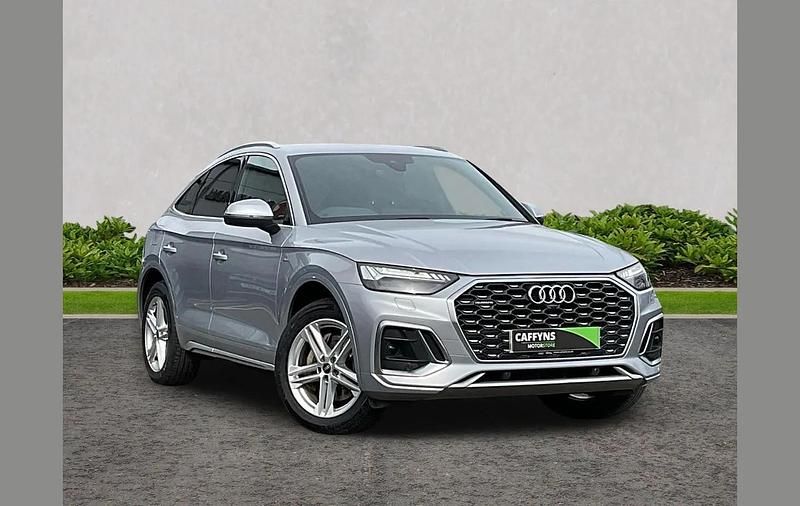 Used Audi Q5 Sportback S-Line 295 HP (216 kW) 2021 Silver SUV