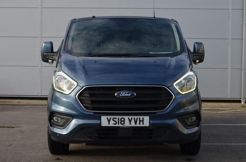 Blue Used 2018 Ford Transit Custom Limited Van | £7,999 (Super price) - Image 1/4
