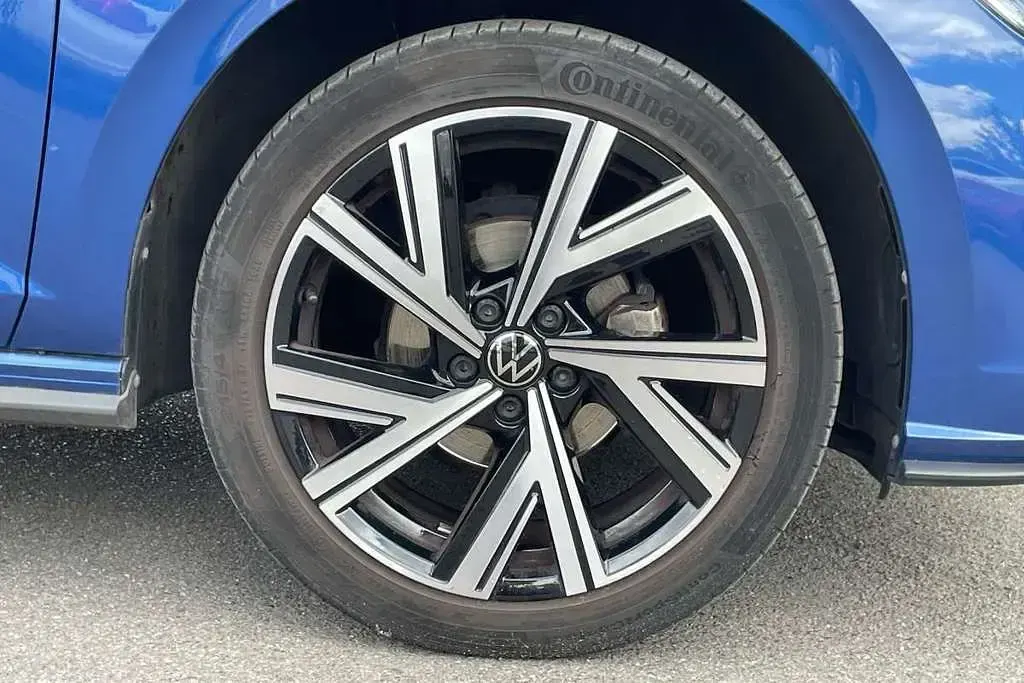 Used VW Polo R-line 95 HP (69 kW) 2023 Blue Hatchback