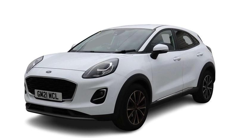 Used Ford Puma Titanium 125 HP (91 kW) 2021 White SUV