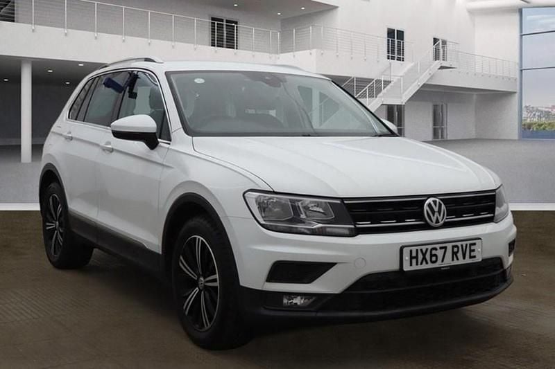 Used VW Tiguan SE 150 HP (110 kW) 2017 Pure white SUV