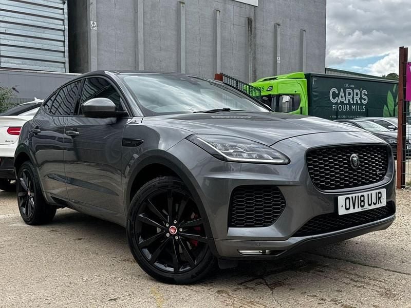 Grey Used 2018 Jaguar E-Pace R-Dynamic SUV | £14,000 (Fair price) - Image 1/4