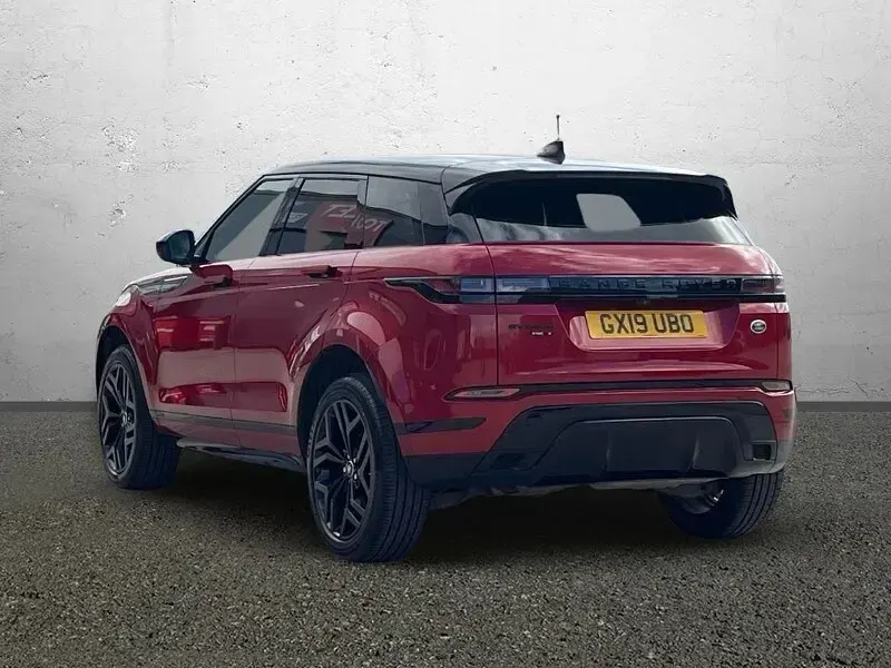 Used Land Rover Range Rover evoque R-Dynamic 177 HP (130 kW) 2019 Red SUV