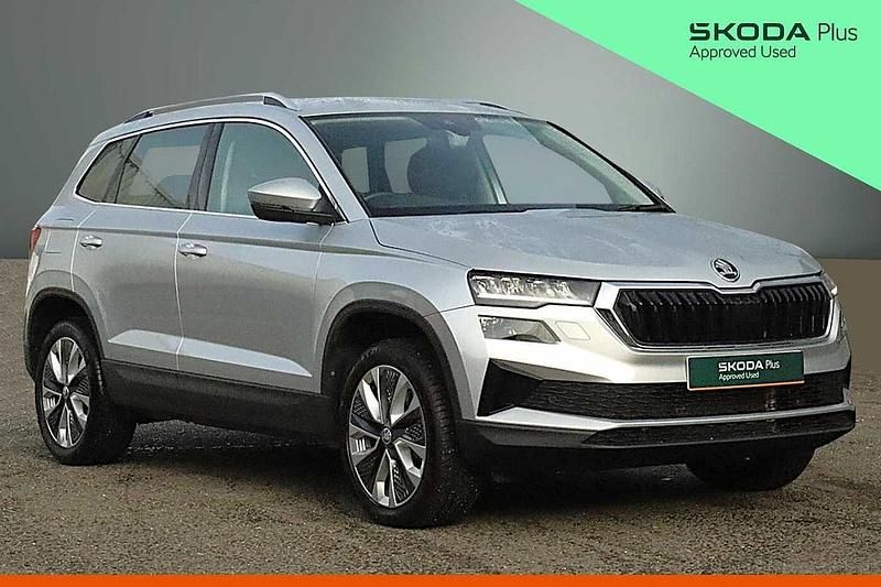 Used Skoda Karoq SE L 110 HP (80 kW) 2024 Brilliant silver metallic SUV