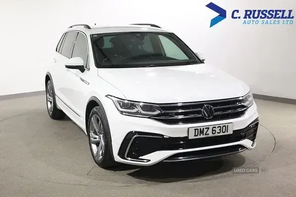 Used VW Tiguan R-line Edition 150 HP (110 kW) 2024 White SUV
