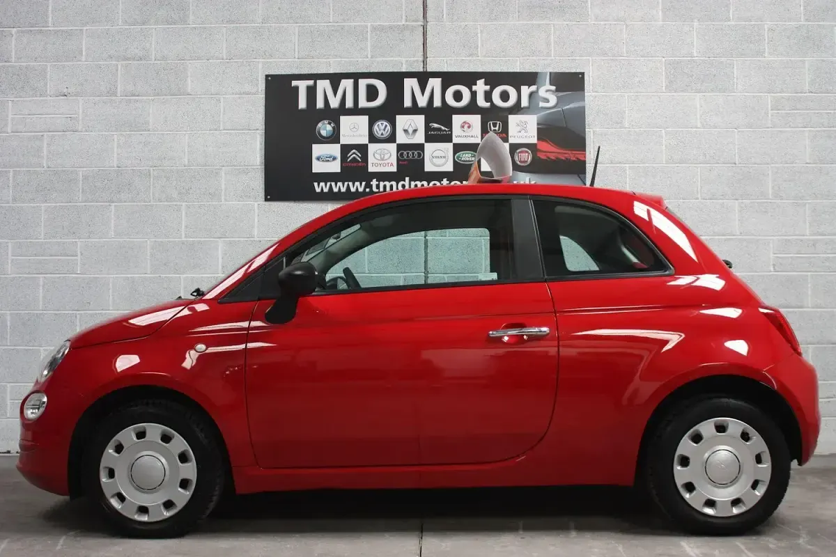Used Fiat 500 Pop 69 HP (50 kW) 2018 Red Hatchback