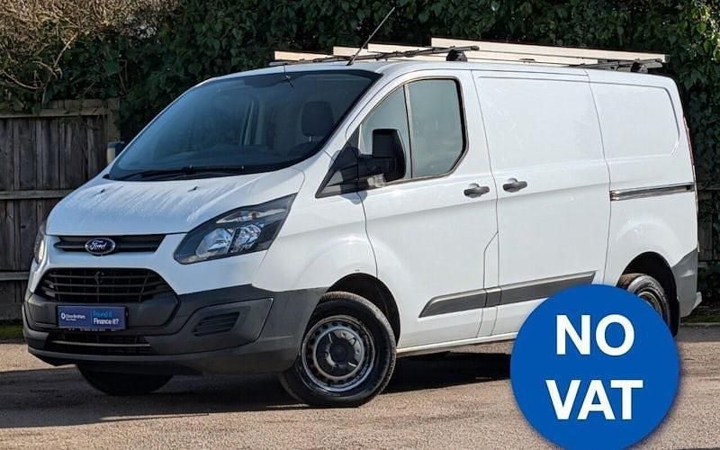 Used Ford Transit Custom 105 HP (77 kW) 2017 White Van
