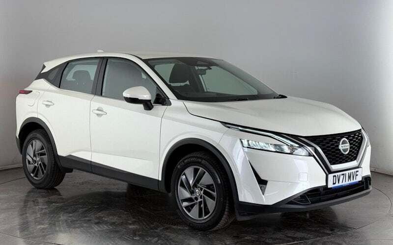 White Used 2021 Nissan Qashqai Acenta Premium SUV | £12,050 (Good price) - Image 1/3