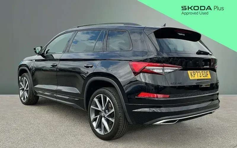 Used Skoda Kodiaq SportLine 150 HP (110 kW) 2023 Black SUV
