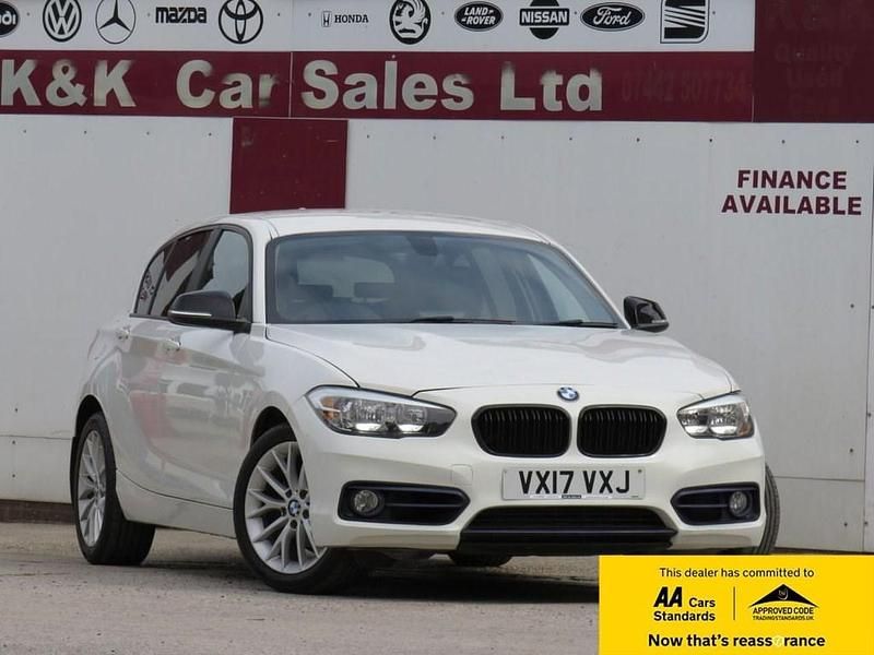 White Used 2017 BMW 118 Sport Line Hatchback | £9,995 (Super price) - Image 1/4