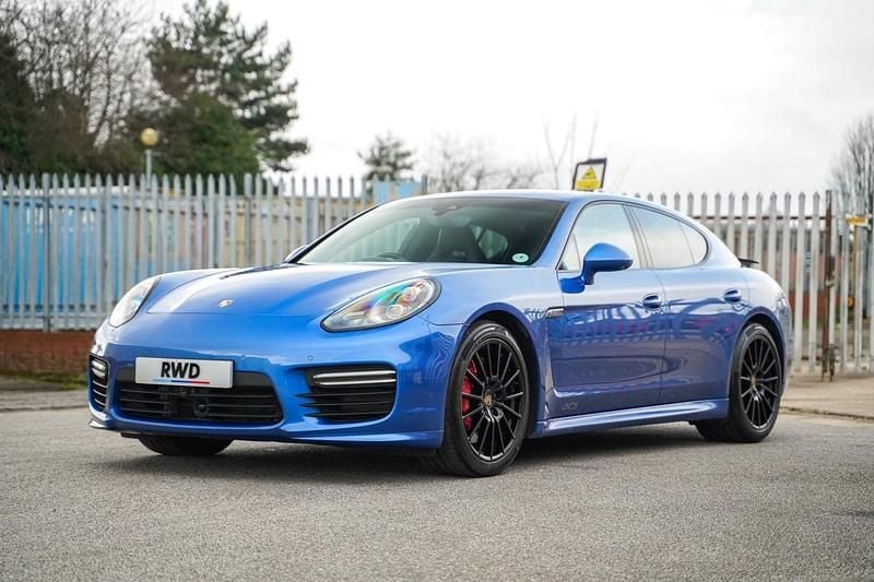 Used Porsche Panamera 2016 Blue Hatchback