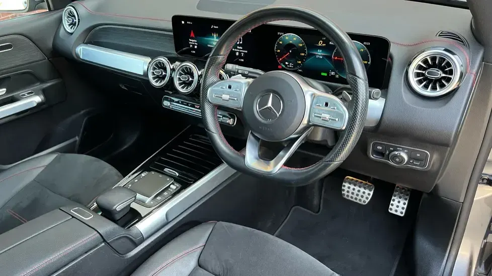 Used Mercedes EQB350 AMG Line Premium 214 kW (292 HP) 2022 Mountain grey metallic SUV