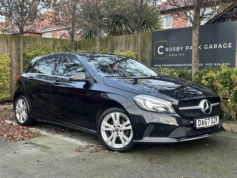 Black Used 2017 Mercedes A180 Premium Hatchback | £12,000 (Good price) - Image 1/4
