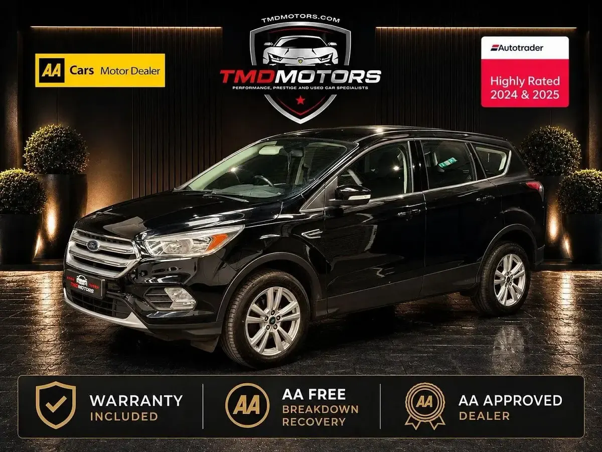 Used Ford Kuga Zetec 120 HP (88 kW) 2017 Black SUV