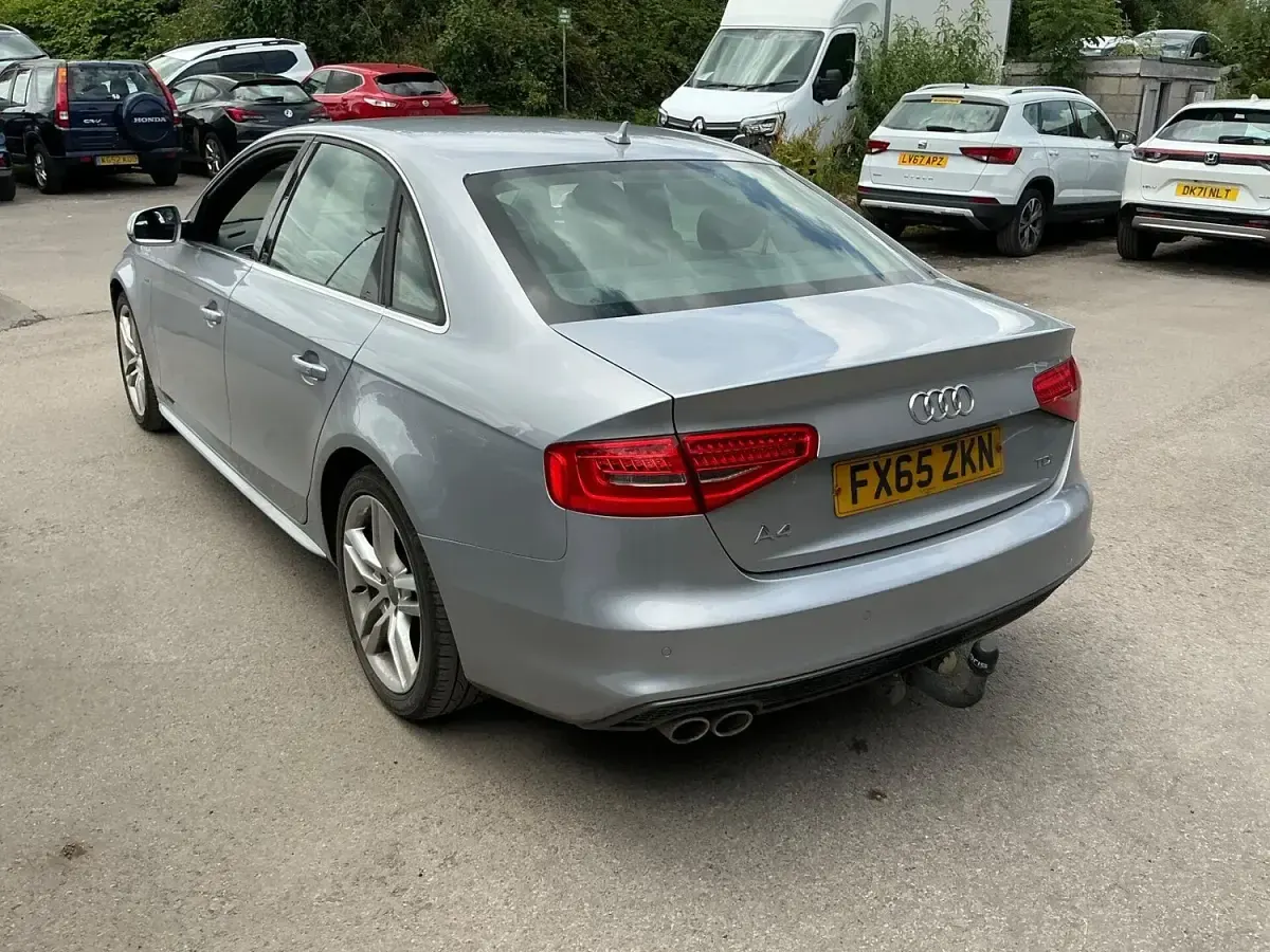 Used Audi A4 S-Line 2015 Silver Sedan