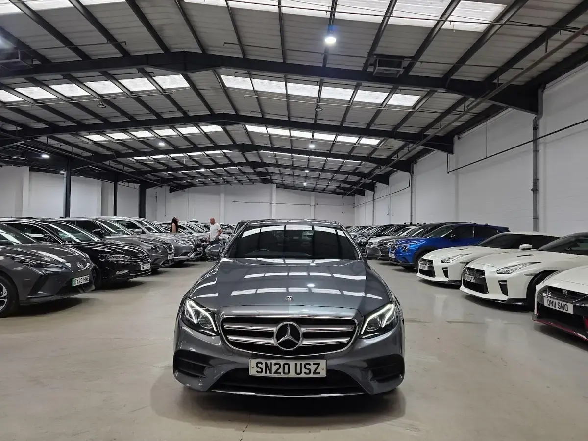 Used Mercedes E300 AMG line 2020 Grey Sedan