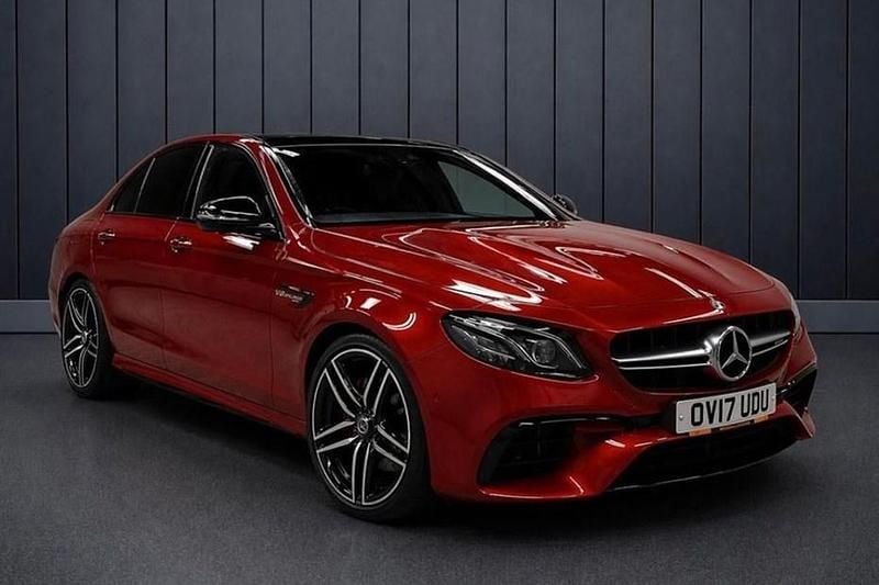Used Mercedes E63 AMG Premium 612 HP (450 kW) 2017 Red Sedan