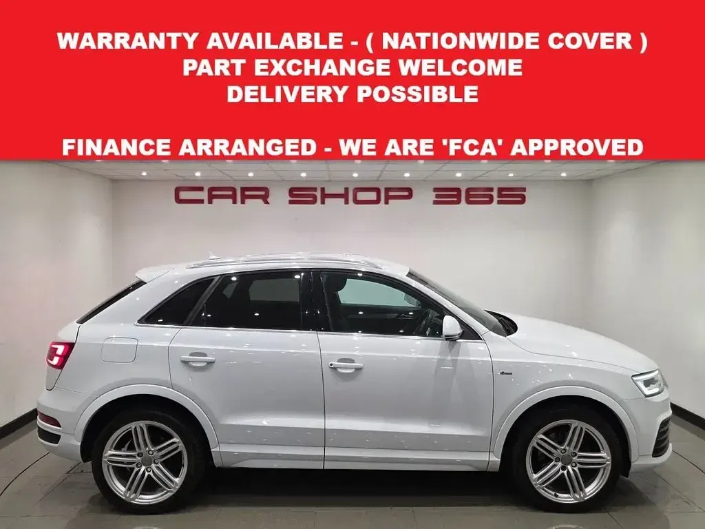 Used Audi Q3 S-line plus 184 HP (135 kW) 2016 White SUV