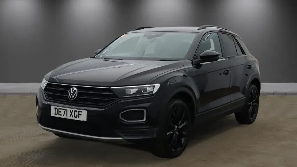 Used VW T-Roc Black Edition 150 HP (110 kW) 2021 Black SUV