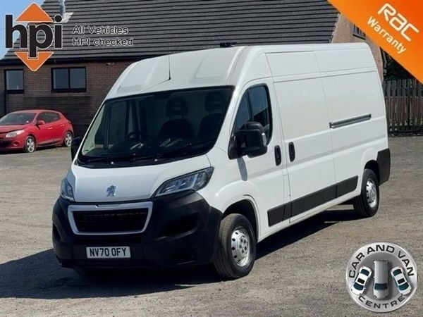 White Used 2021 Peugeot Boxer S Van | £9,588 (A bit pricey) - Image 1/1