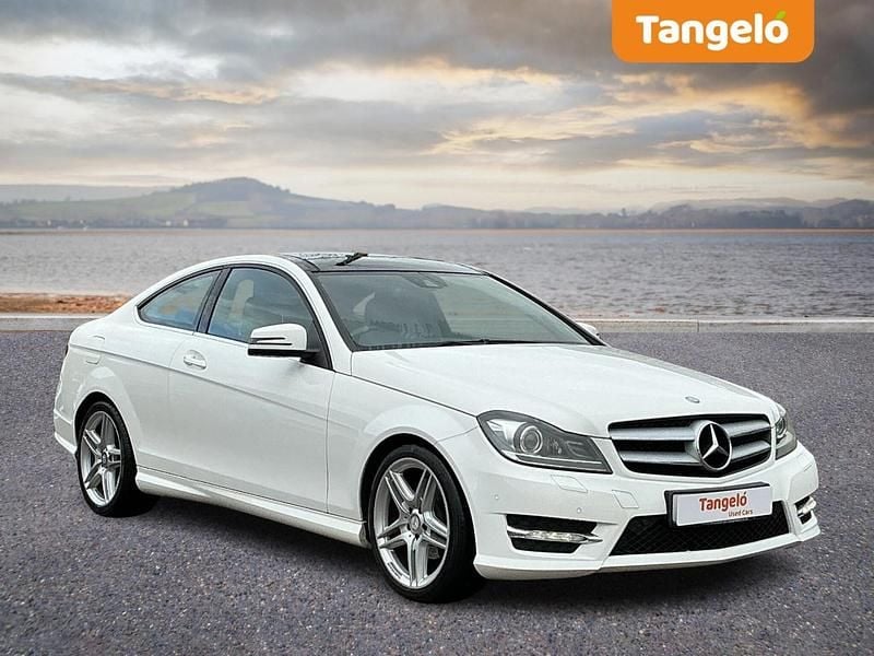 White Used 2012 Mercedes C180 AMG Coupe | £6,900 (Fair price) - Image 1/4