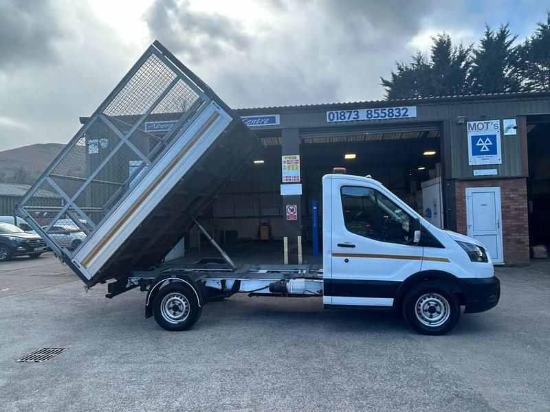 Used Ford Transit 130 HP (95 kW) 2022 White Cabriolet