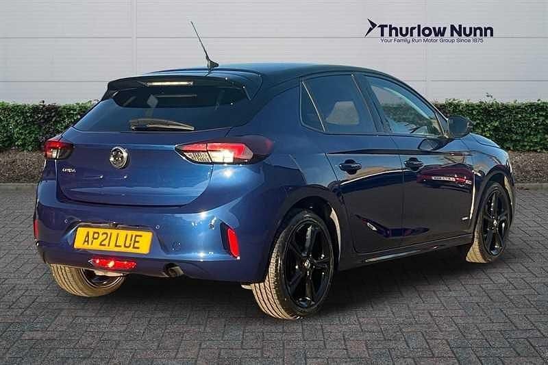 Used Vauxhall Corsa 75 HP (55 kW) 2021 Blue Hatchback