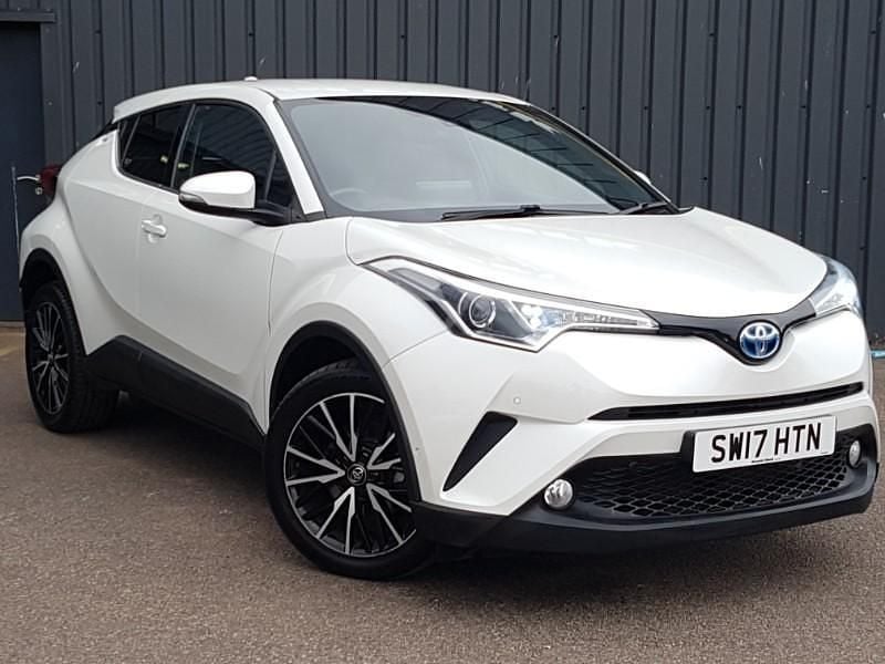 White Used 2017 Toyota C-HR SUV | £12,998 (Fair price) - Image 1/4