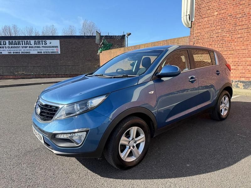 Used Kia Sportage 115 HP (84 kW) 2014 Blue SUV