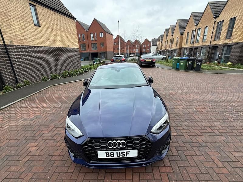 Used Audi A5 Advanced 2021 Blue Coupe