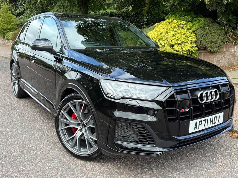 Black Used 2022 Audi SQ7 SUV | £53,950 (Super price) - Image 1/4