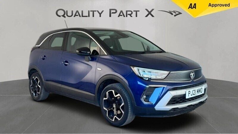 Blue Used 2021 Vauxhall Crossland Elite SUV | £11,650 (Super price) - Image 1/4
