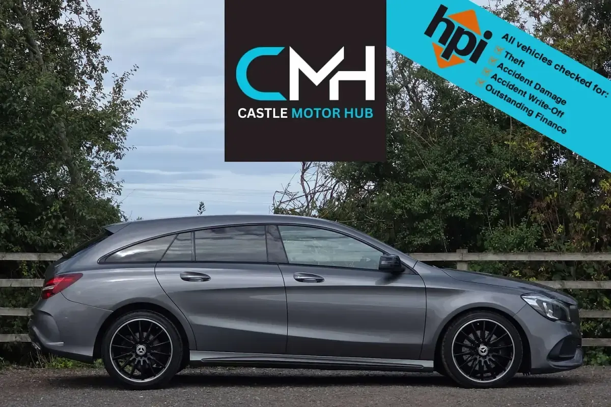 Used Mercedes CLA220 AMG line 2019 Grey Coupe