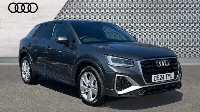 Grey Used 2024 Audi Q2 S-Line SUV | £27,567 (Fair price) - Image 1/4