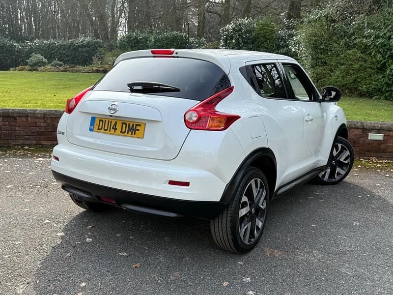 Used Nissan Juke N-TEC 2014 White SUV
