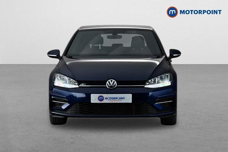 Used VW Golf VII R-line 2017 Blue Hatchback