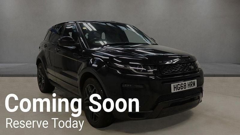 Used Land Rover Range Rover evoque HSE Dynamic 2019 Black SUV