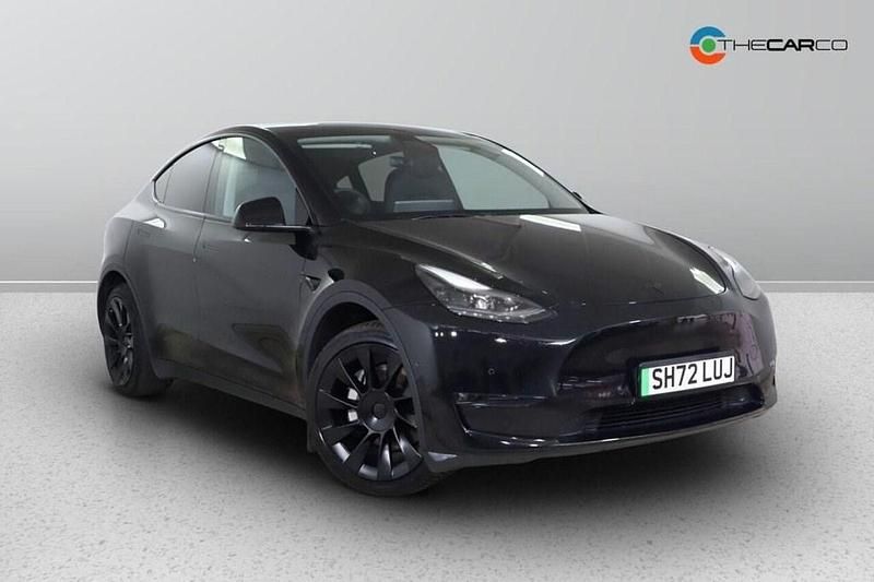 Black Used 2022 Tesla Model Y Long Range SUV | £24,975 (Fair price) - Image 1/1
