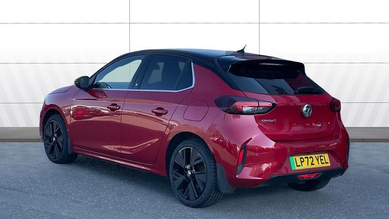 Used Vauxhall Corsa-e Ultimate 100 kW (136 HP) 2023 Red Hatchback