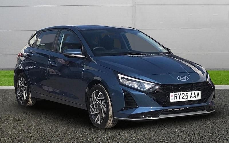 Blue New 2024 Hyundai i20 Advanced Hatchback | £23,394 (Expensive) - Image 1/4