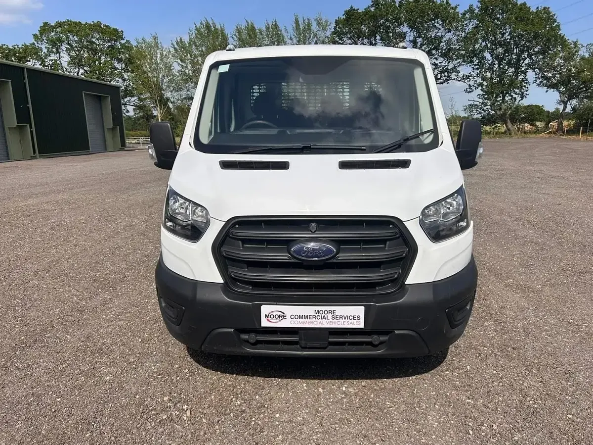 Used Ford Transit 130 HP (95 kW) 2023 White Cabriolet