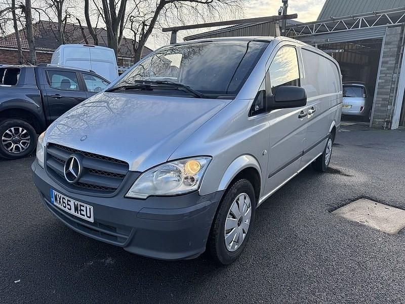 Silver Used 2015 Mercedes Vito Van | £3,495 (Good price) - Image 1/4