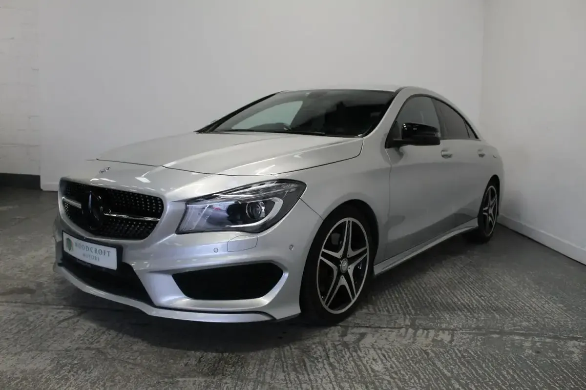 Used Mercedes CLA220 AMG 170 HP (125 kW) 2014 Silver Sedan