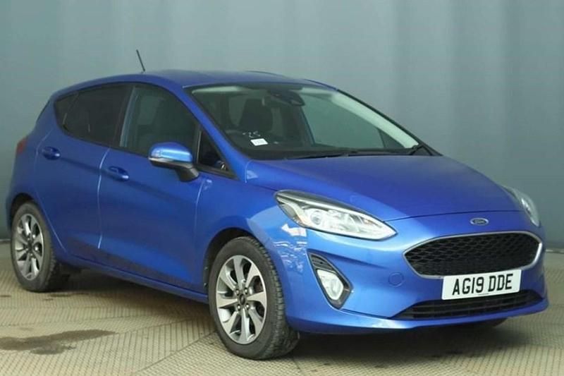 Used Ford Fiesta Trend 85 HP (62 kW) 2019 Blue Hatchback