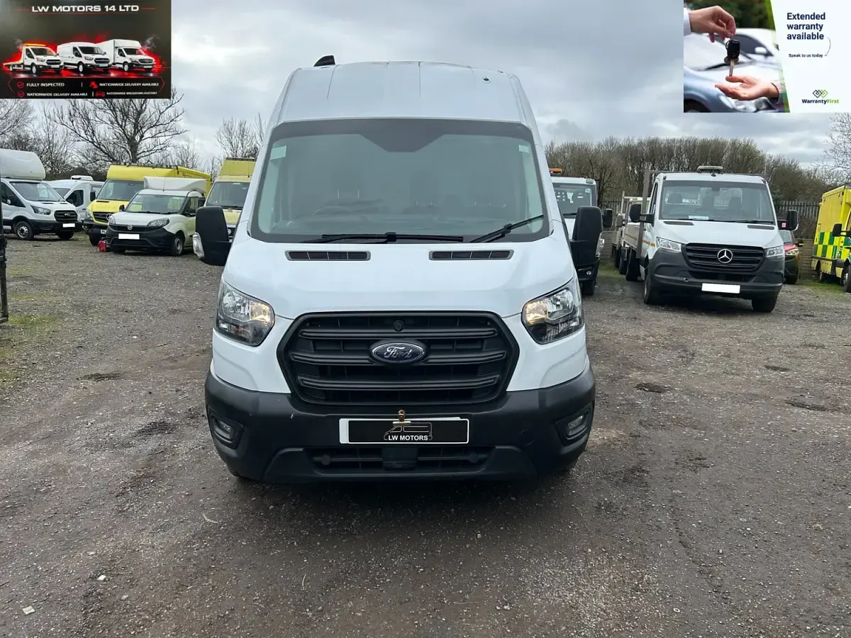 Used Ford Transit 130 HP (95 kW) 2024 White Van