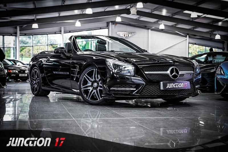Black Used 2016 Mercedes SL400 AMG Cabriolet | £21,475 - Image 1/3