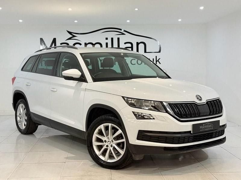 Used Skoda Kodiaq SE 150 HP (110 kW) 2019 White SUV