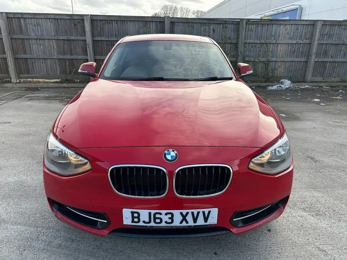 Used BMW 116 Sport Line 136 HP (100 kW) 2013 Red Hatchback